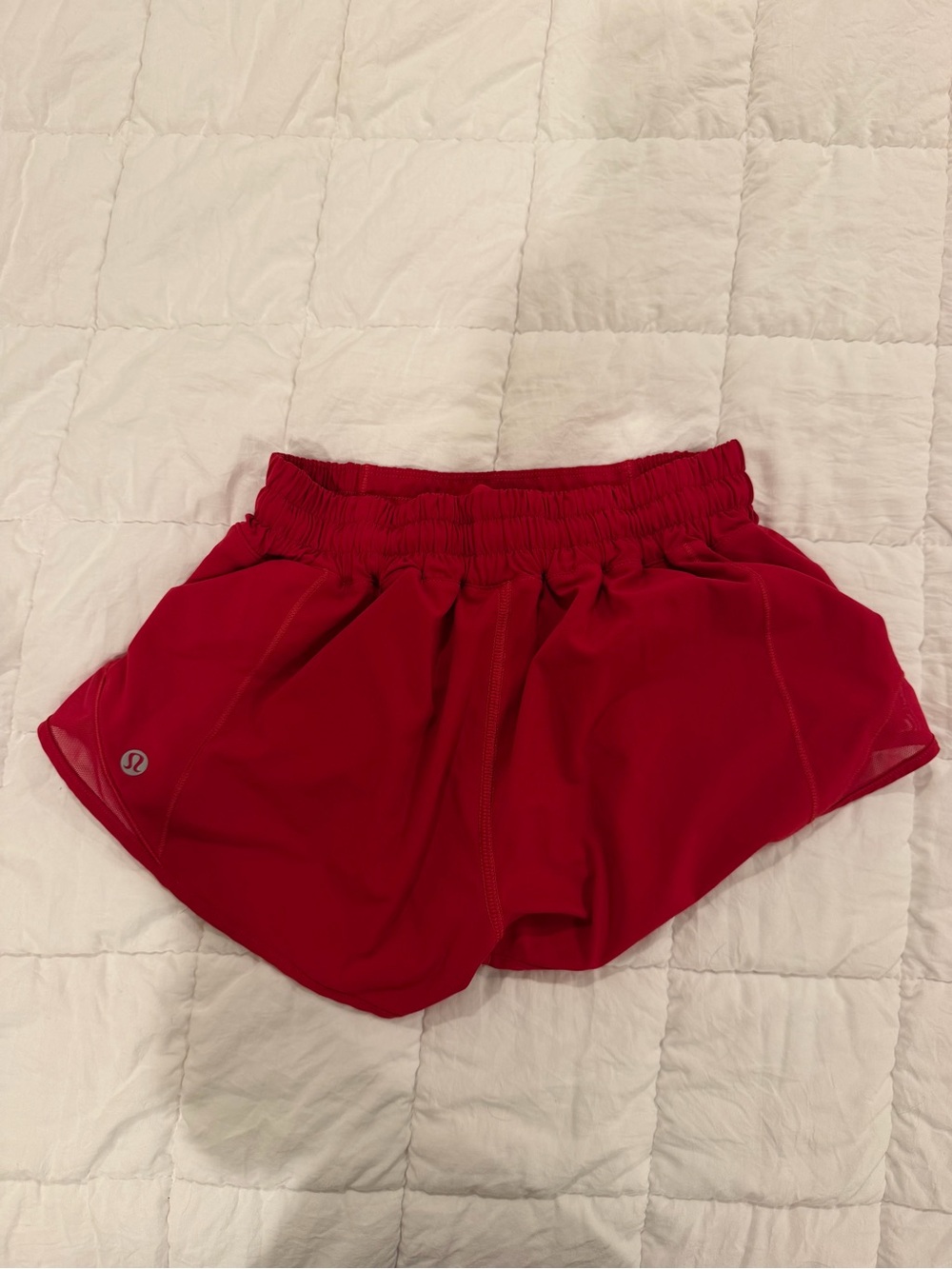 Lululemon athletica Red Women's Athletic Shorts - Picture 2 of 2